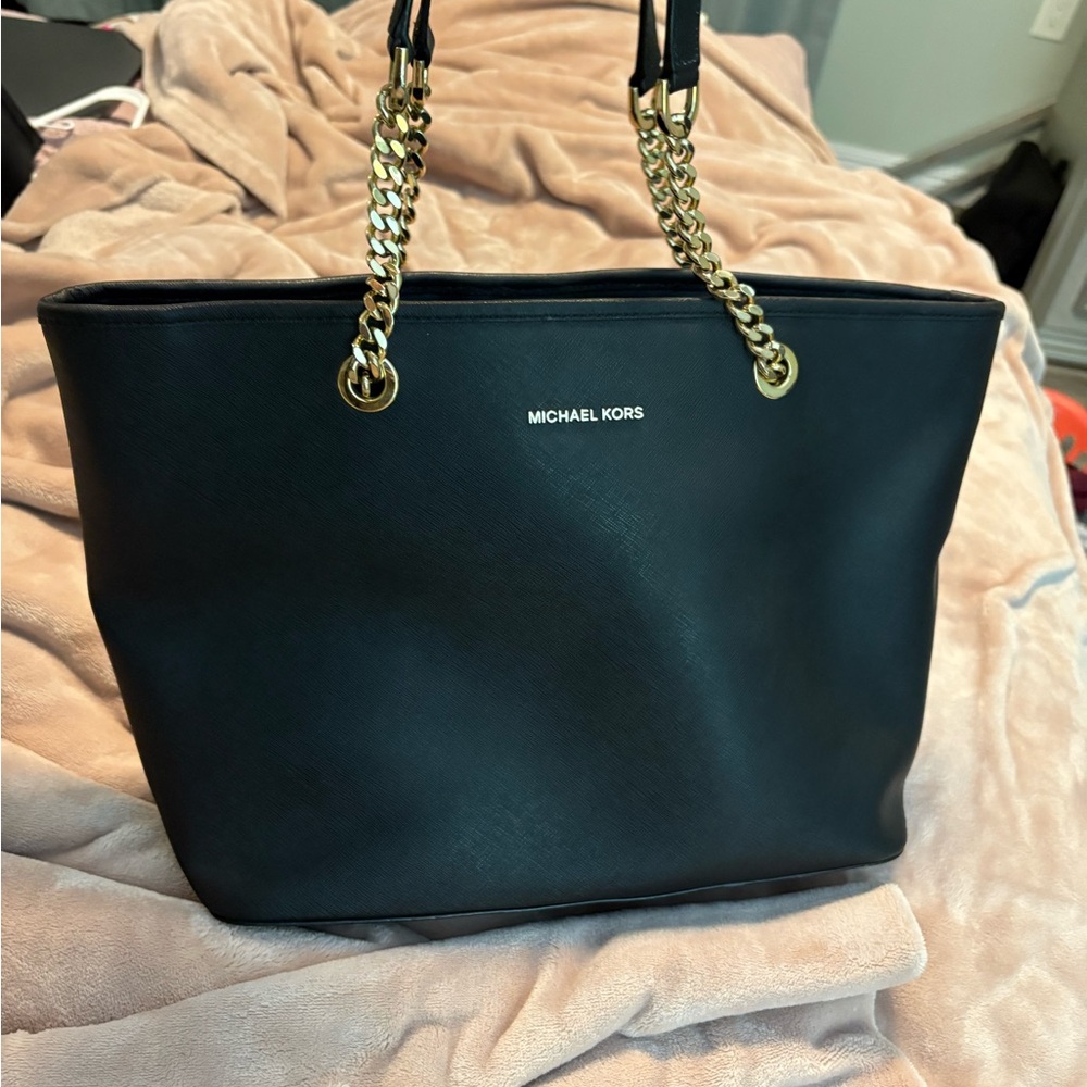 Michael Kors Black Tote Bag